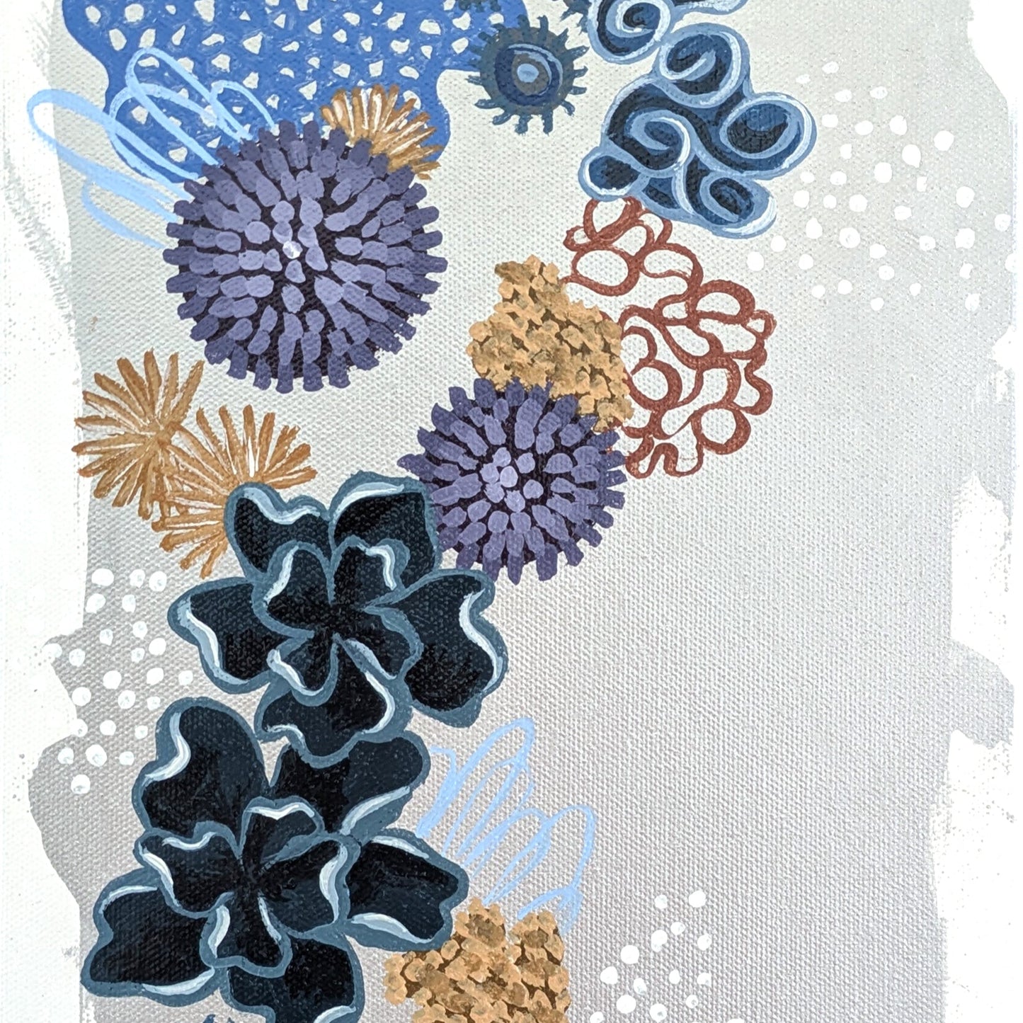 Coral Rush - Original Art Painting