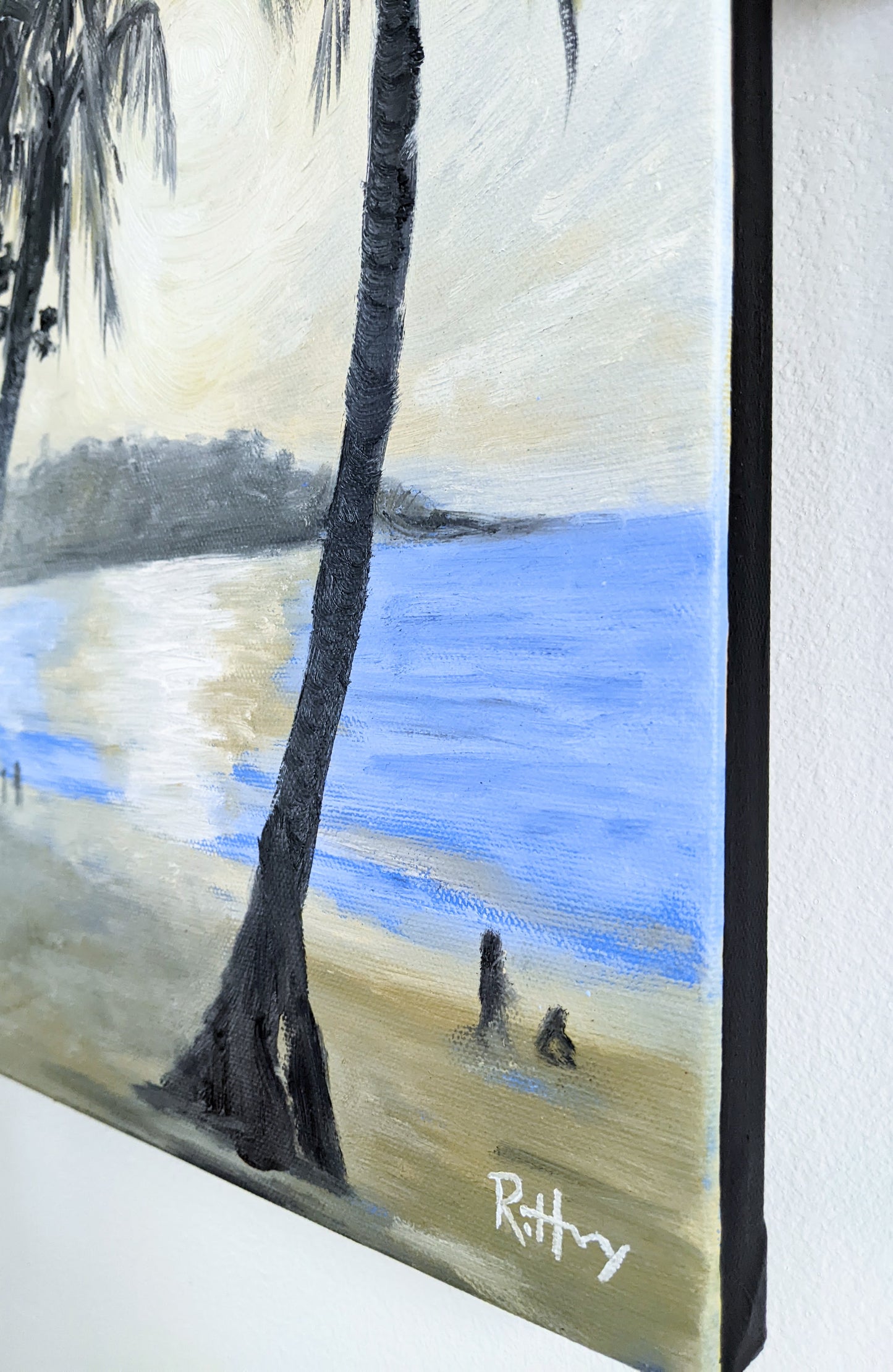 Golden Sunset in Tamarindo Original Painting