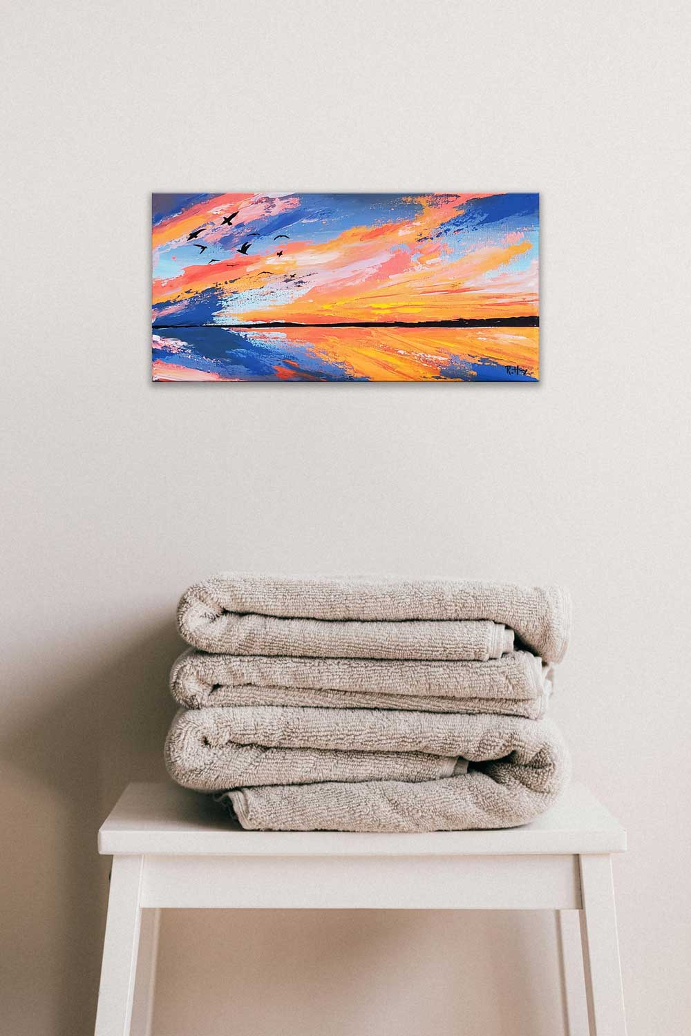 Avellanas Sunset Original Painting