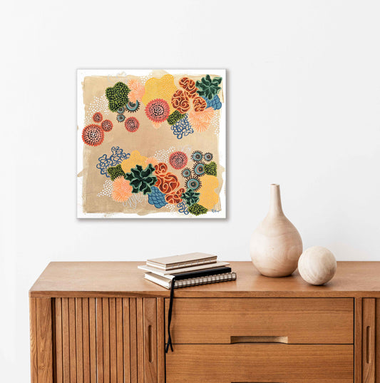 Blue Coral - Original Art Painting