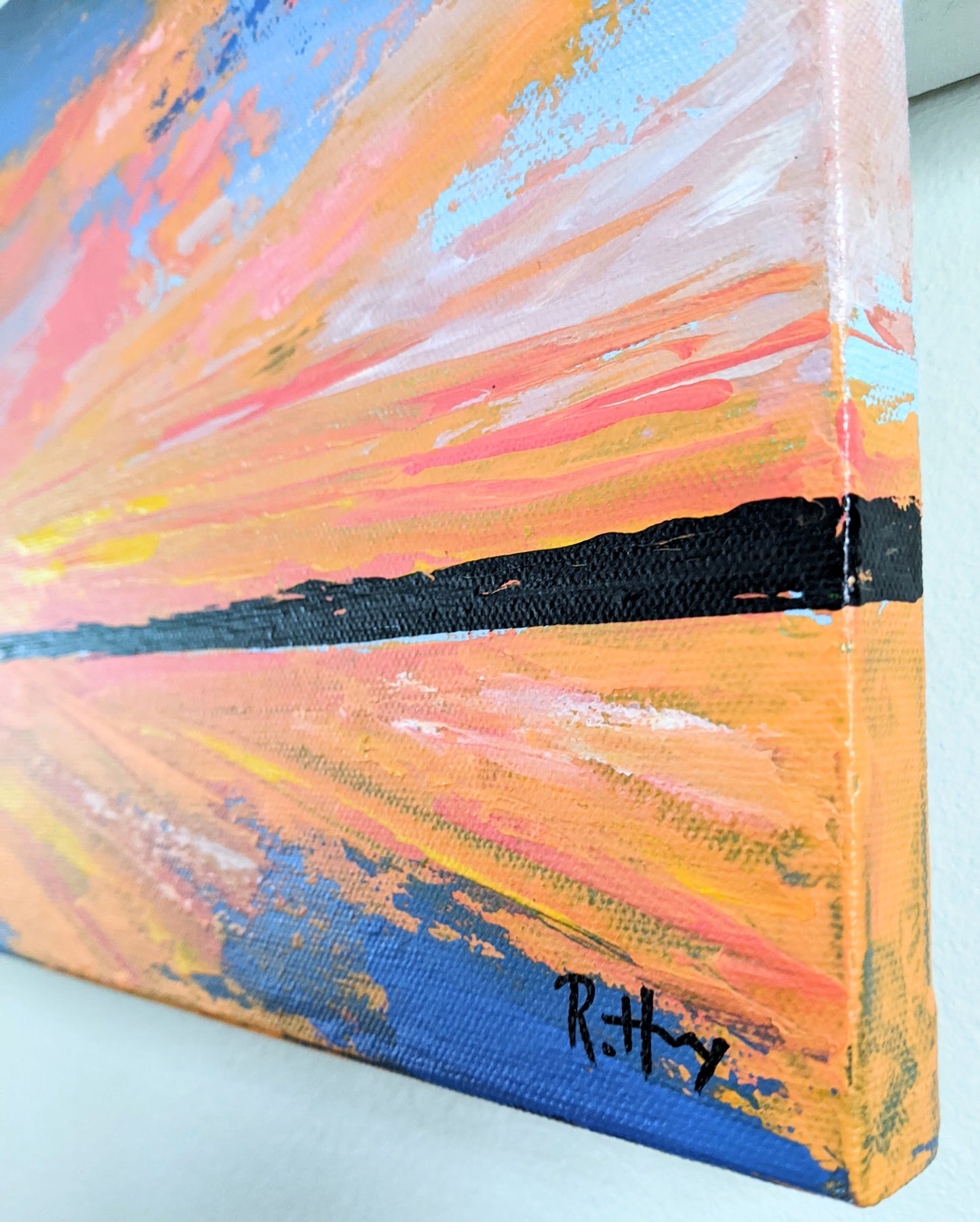 Avellanas Sunset Original Painting