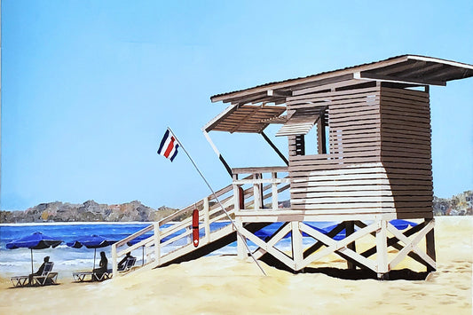 Tamarindo Lifeguard Original Painting